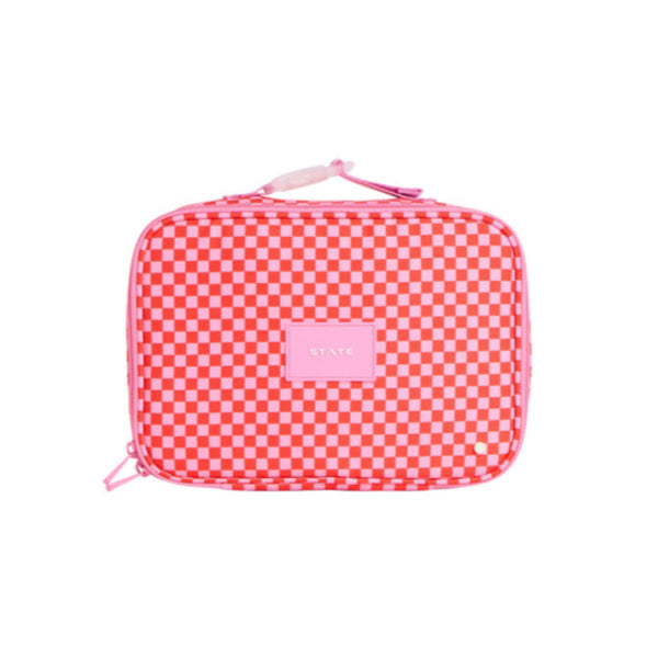 state bags rodgers lunch box strawberry check