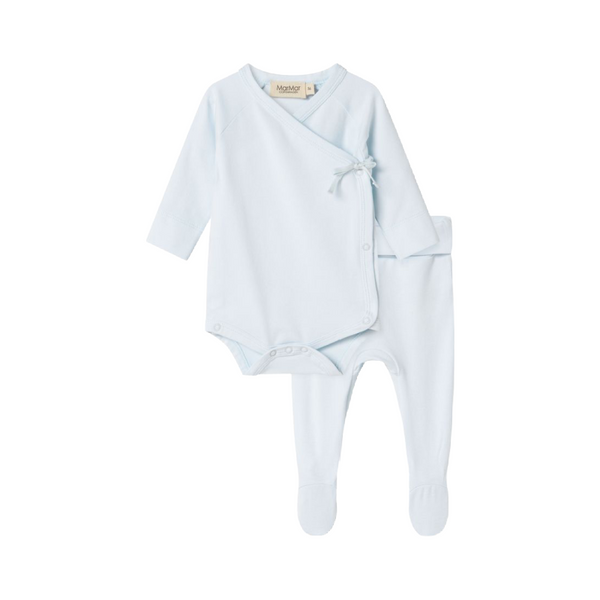 marmar copenhagen baby 2 piece outfit gift light blue