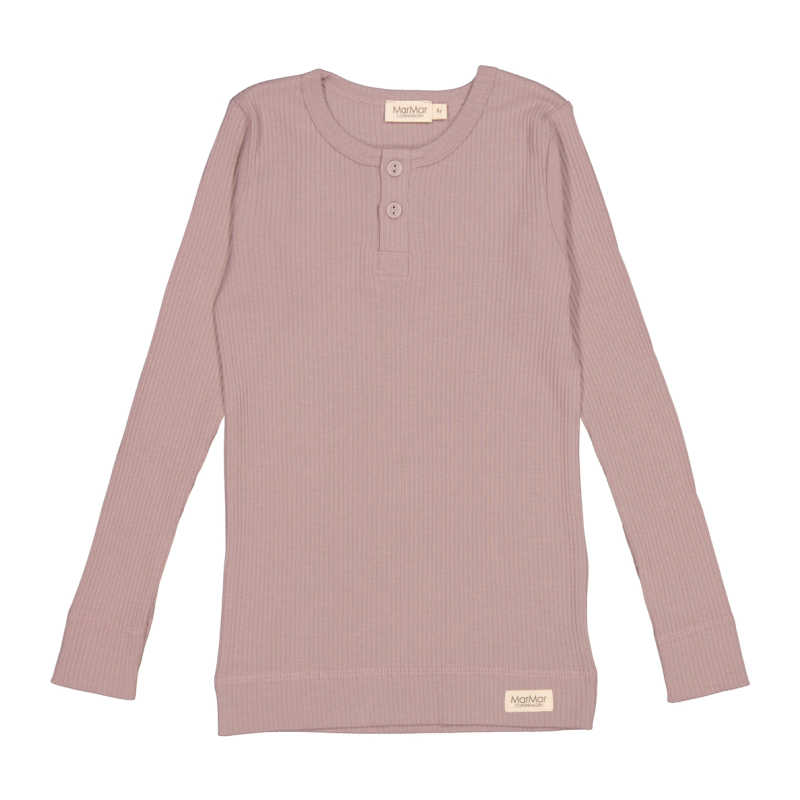 marmar copenhagen long sleeve henley tee lavender