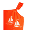 mini rodini sailing boats skirt swimsuit red