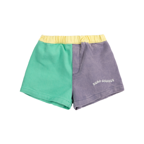 bobo choses color block woven baby shorts multicolor