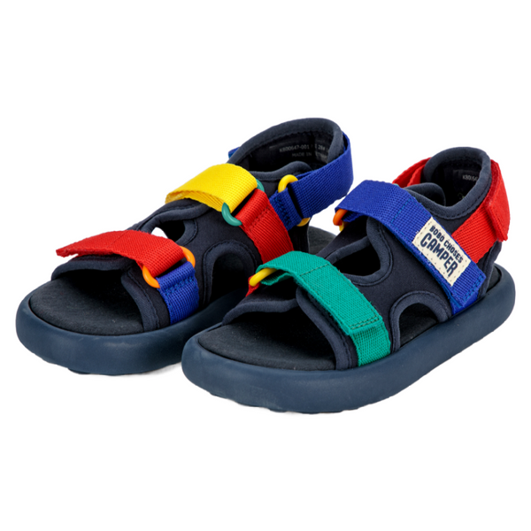 bobo choses x camper pelotas flota color block sandals multicolor