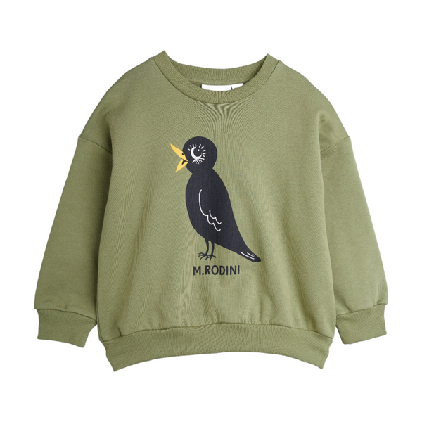 mini rodini blackbird sp sweatshirt green