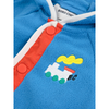 bobo choses bobo choo choo polar fleece baby jacket blue
