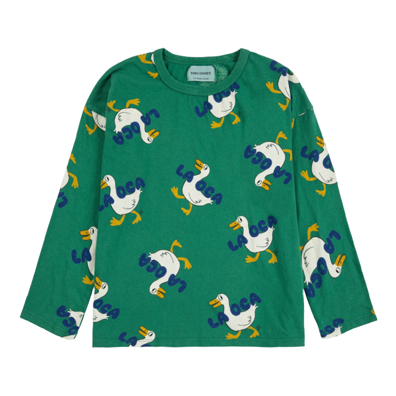 bobo choses la oca all over t-shirt green