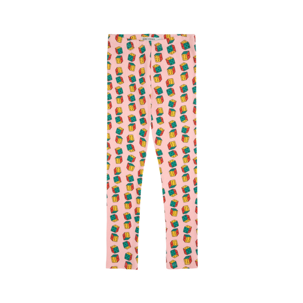 bobo choses dice all over leggings pink