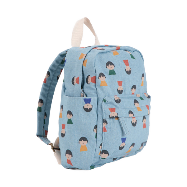 bobo choses game pawns all over soft backpack light blue