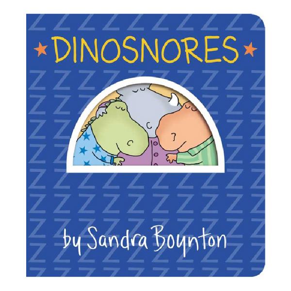 dinosnores lap edition board book