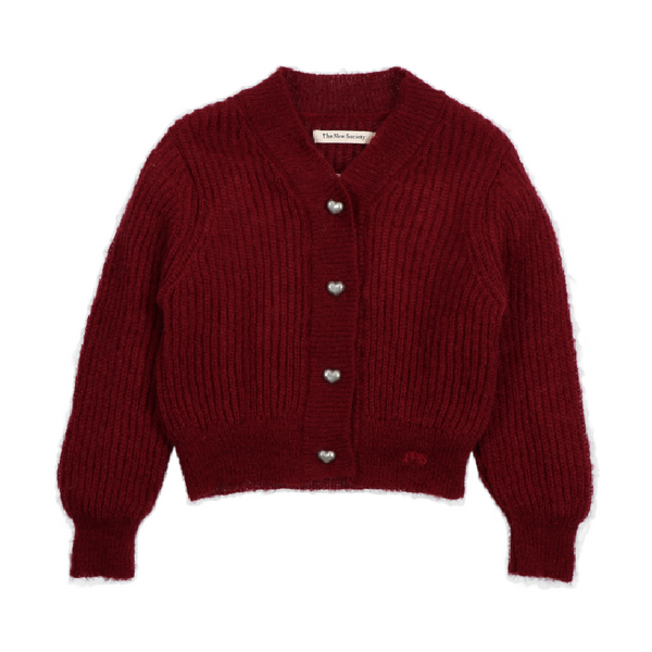 the new society lina cardigan plum fantasy