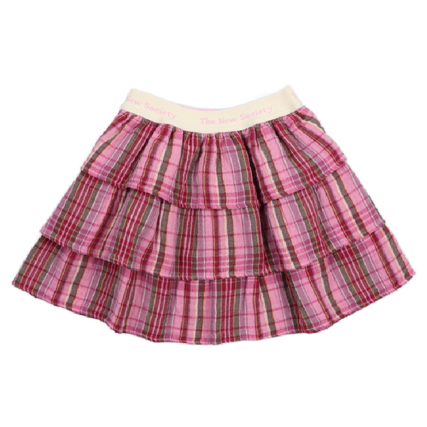 the new society adrianna skirt dream lush check