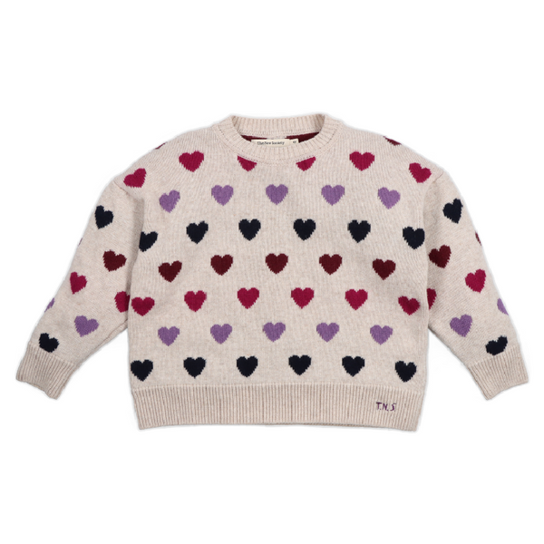 the new society cora jumper hearts