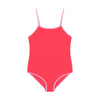 seafolly textured contrast swimsuit snapdragon