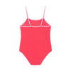 seafolly textured contrast swimsuit snapdragon