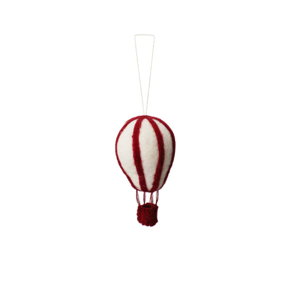 gry & sif hot air balloon handmade ornament