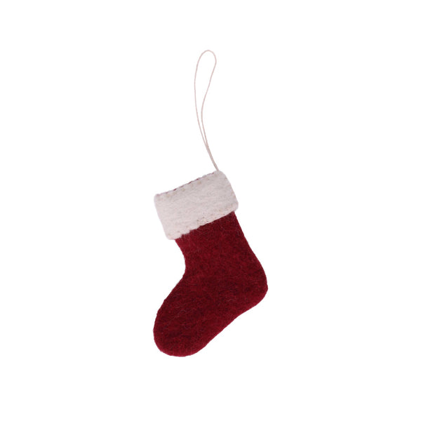 gry & sif mini stocking ornament