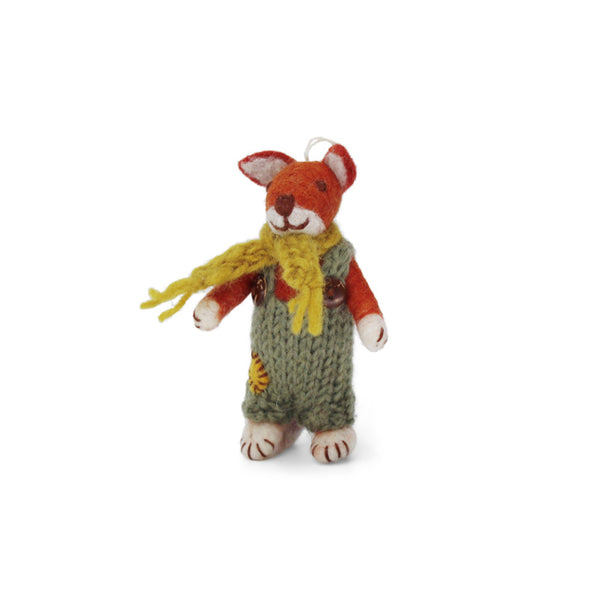 gry & sif boy fox ornament