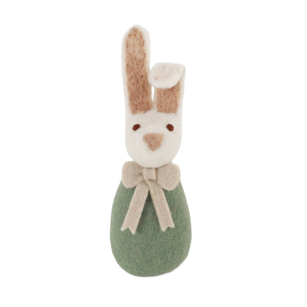 gry & sif big bunny with bow green
