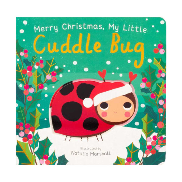 merry christmas, my little cuddle bug board book