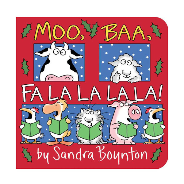 moo, baa, fa la la la la! bard book