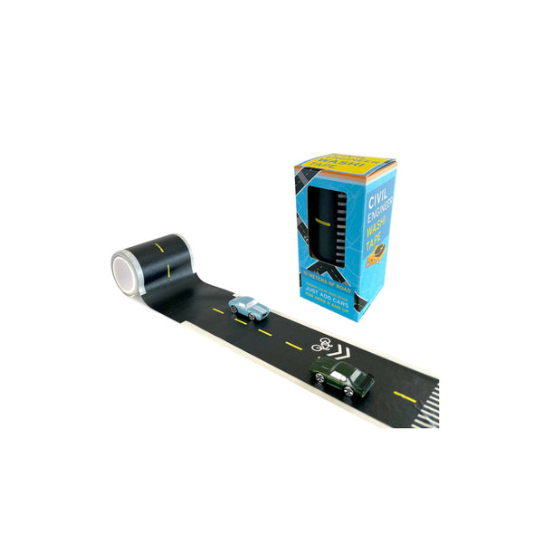 pretend play road washi tape