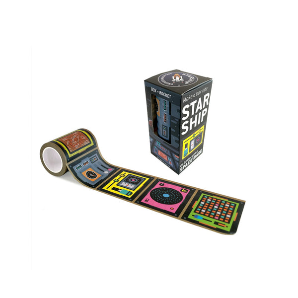 pretend play spaceship washi tape