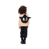 child wears wauw capow bat bag with their back turned to the viewer