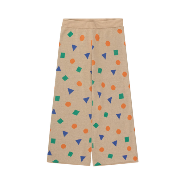 tinycottons geometric pant ivory