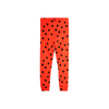mini rodini dots aop baby leggings red