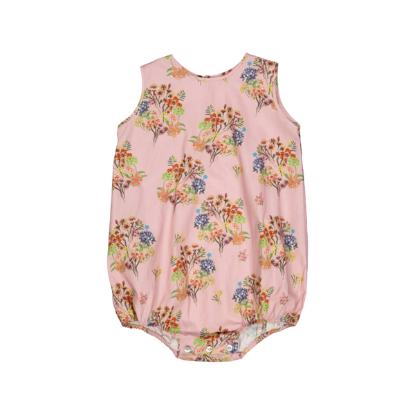 christina rohde bouquet baby romper pale rose