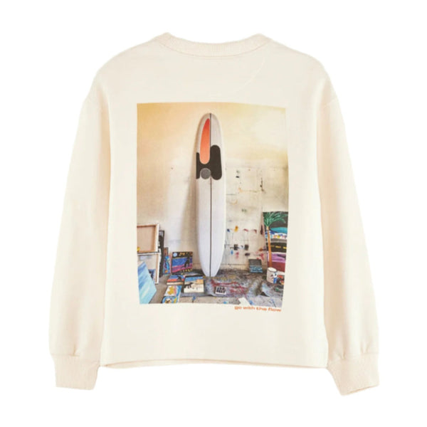 bellerose chamo relaxed sweatshirt whisper