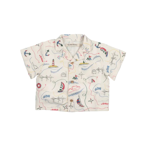 the new society clove baby shirt clove print