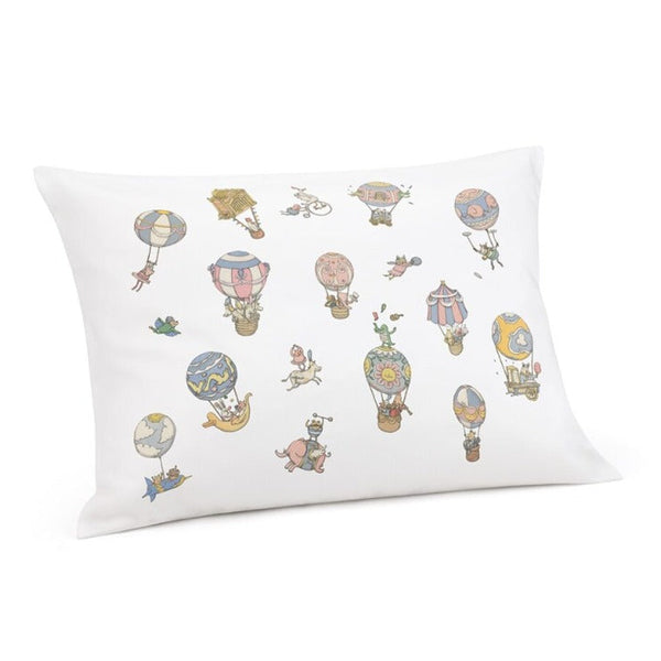 atelier choux satin cushion pastel circus
