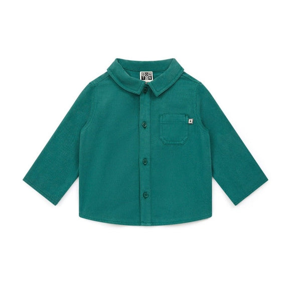 bonton baby shirt river green