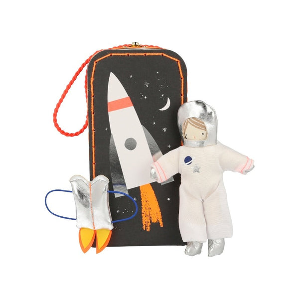 meri meri astronaut mini suitcase doll