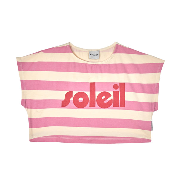 mipounet soleil t-shirt pink/cream
