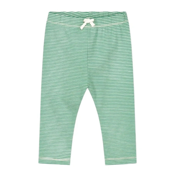 gray label baby leggings bright green/cream