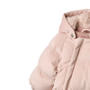 wheat nallo baby puffer suit soft rose powder