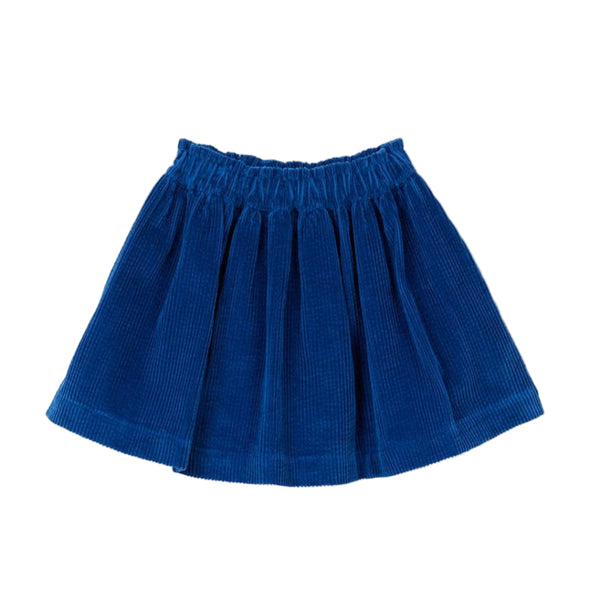 arsene & les pipelettes corduroy skirt navy