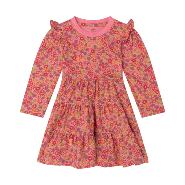 oilily danse floral dress confetti