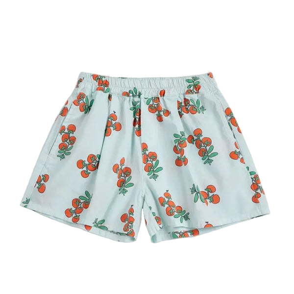 bobo choses juicy tomatoes shorts blue
