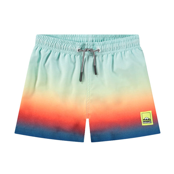molo niko solid swim short blue fade