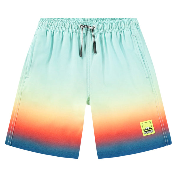 molo nilson swim shorts blue fade