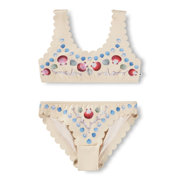 molo nolina 2-piece swimsuit seashell deco