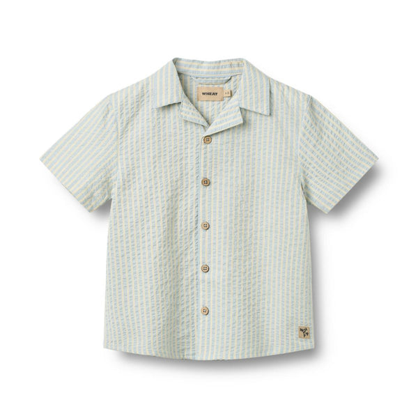 wheat anker shirt summer sky stripe