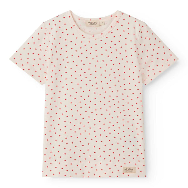 marmar copenhagen tago short sleeve tee happy hearts