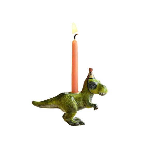 t-rex birthday cake topper