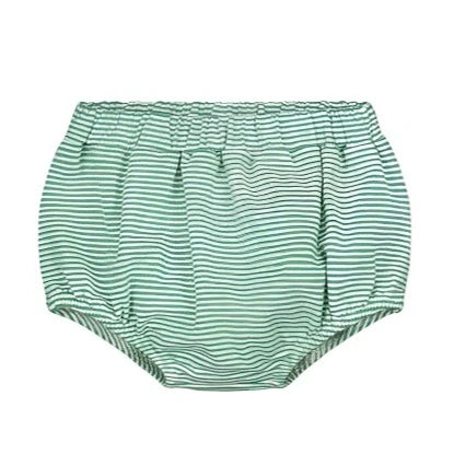gray label baby bloomer bright green/cream