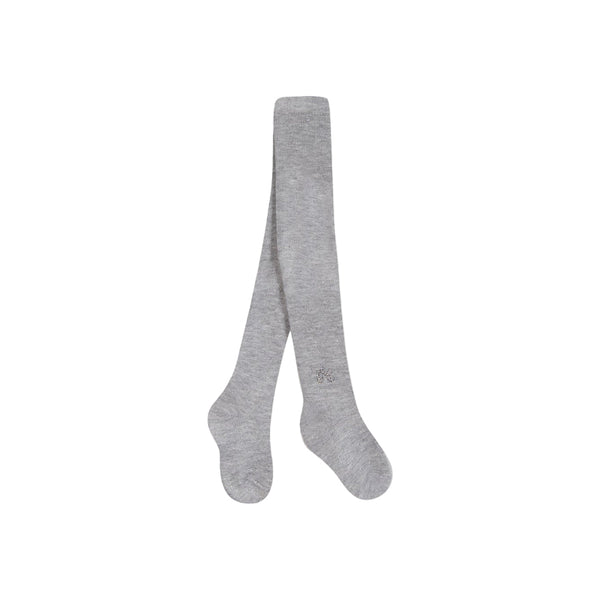 tartine et chocolate baby tights grey