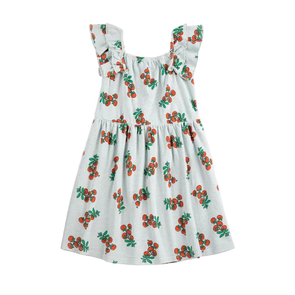 bobo choses juicy tomatoes all over dress blue