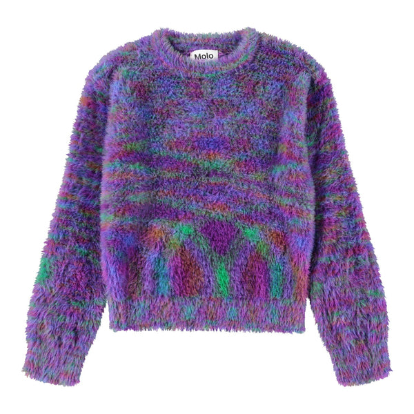 molo garda sweater purple mix